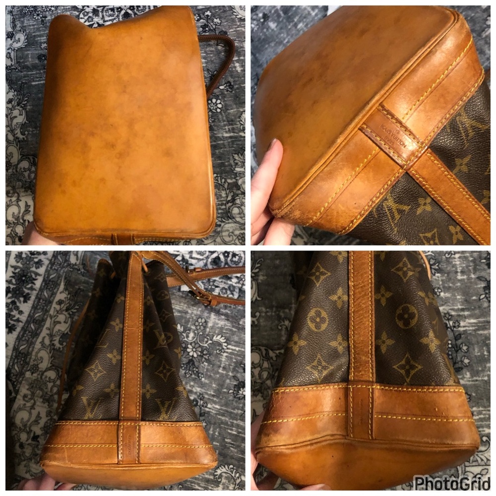 100% AUTHENTIC Louis Vuitton Vintage Noe Drawstring Shoulder Bag - Picture 12 of 16